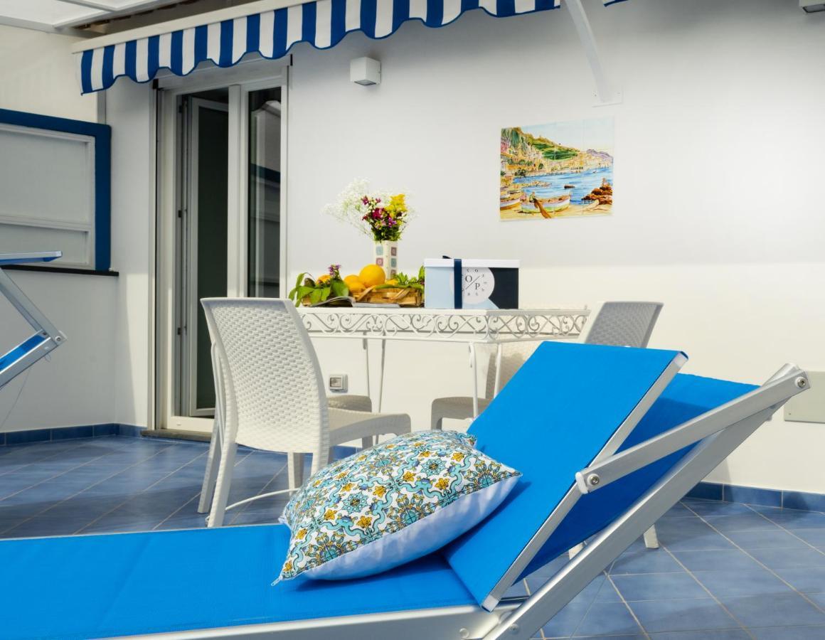 Grecale - Amazing Apartment With Patio And Sea View Maiori Ngoại thất bức ảnh